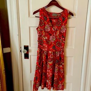 Athleta Jura Flora Paisley Dress